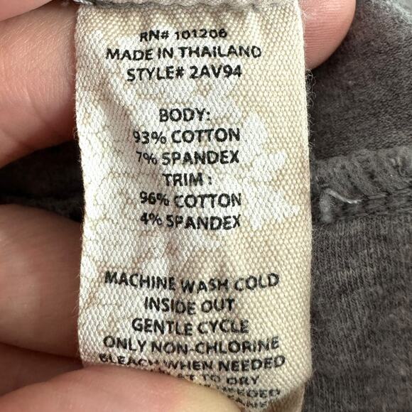 Soft Surroundings Camo Print Long Sleeve Blouse With Silver Buttons Women's L - Picture 10 of 10